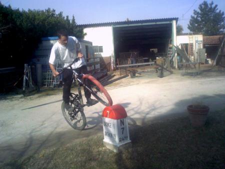 Moi sur mon bike