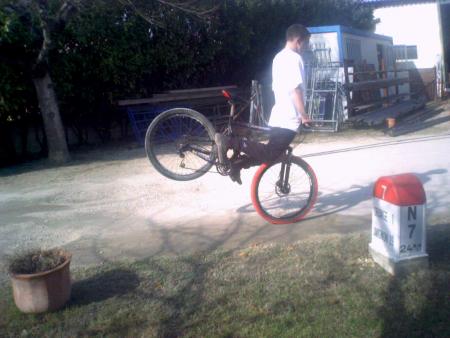 Moi sur mon bike